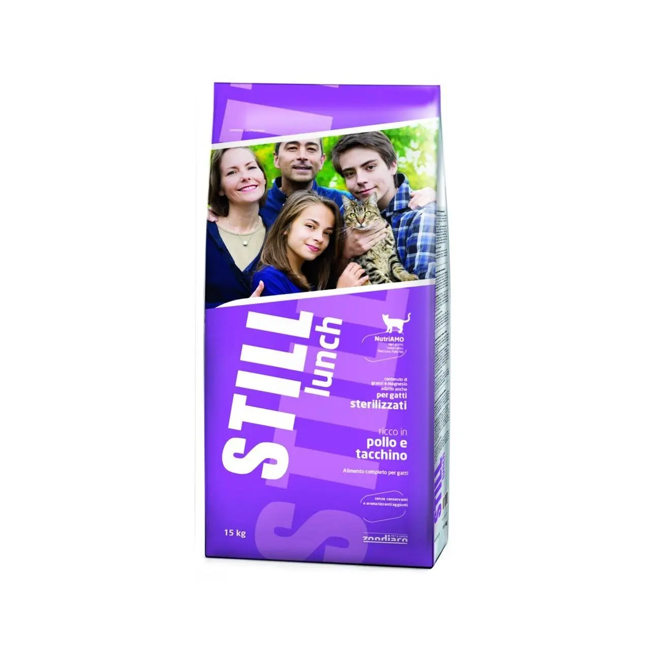 Hrana uscata pisici, Golosi Still Lunch Pui & Curcan, 15 kg