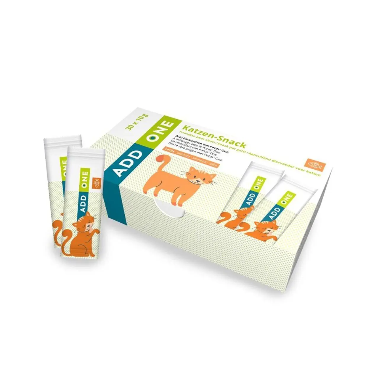 Supliment Adjuvant pentru Pisici cu Somon, Add One, Dechra, 30x10 g