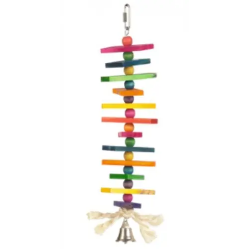 Jucarie din lemn pentru pasari Wixie 35 cm