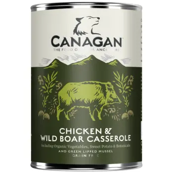 Canagan Dog, Pui & Mistret, 400 g