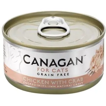 Canagan Cat, Pui si Crab, 75 g