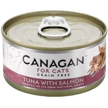 Canagan Cat, Ton si Somon, 75 g