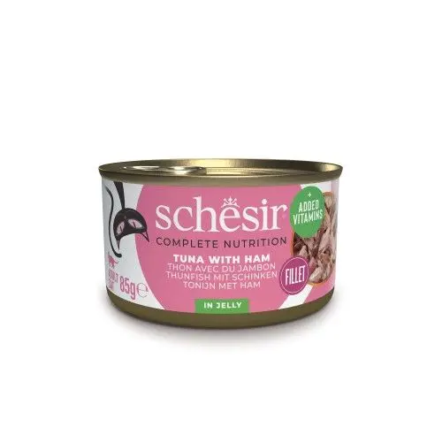 Hrana umeda pisici, Schesir, Ton si Sunca in Jeleu, 85 g