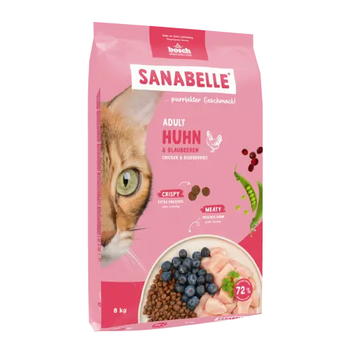 Hrana uscata pisici, Sanabelle Adult, Pui, 8 kg