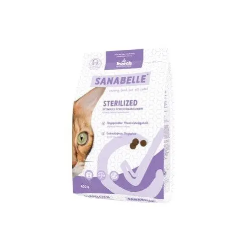Hrana uscata pisici sterilizate, Sanabelle Sterilised, 400 g