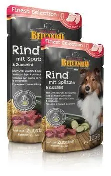 Belcando Dog, Vita, Taitei & Dovlecei, 125 g