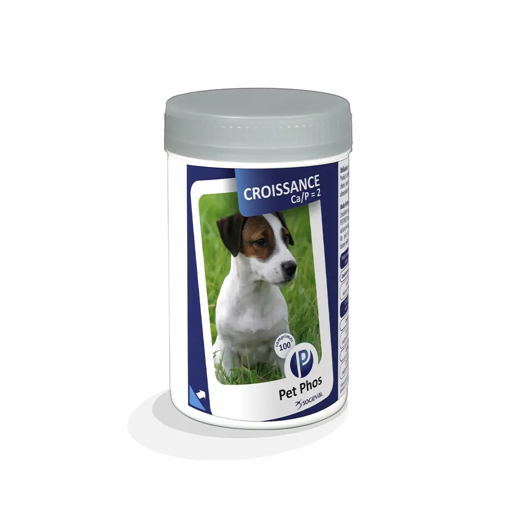 Pet Phos Croissance Ca/p2, 100 Tablete