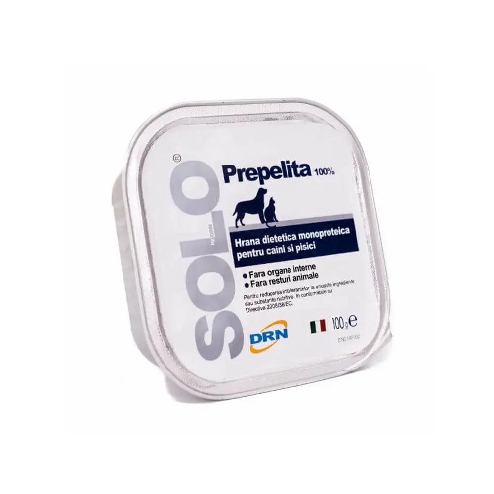 Solo, conserva 100% Prepelita, 100 g