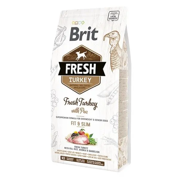 Brit Fresh Turkey and Pea Light Fit and Slim, 2.5 kg