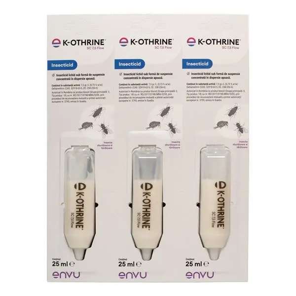 K-Othrine SC 7.5 Flow, 3 x 25 ml