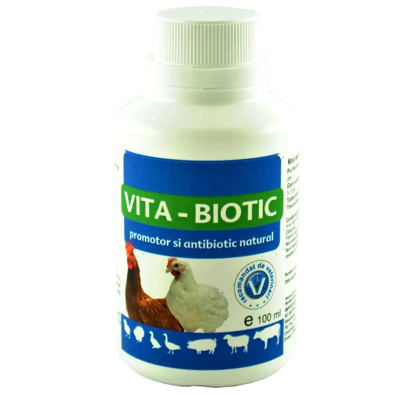 Promotor si antibiotic natural, VITA-BIOTIC, 100 ml