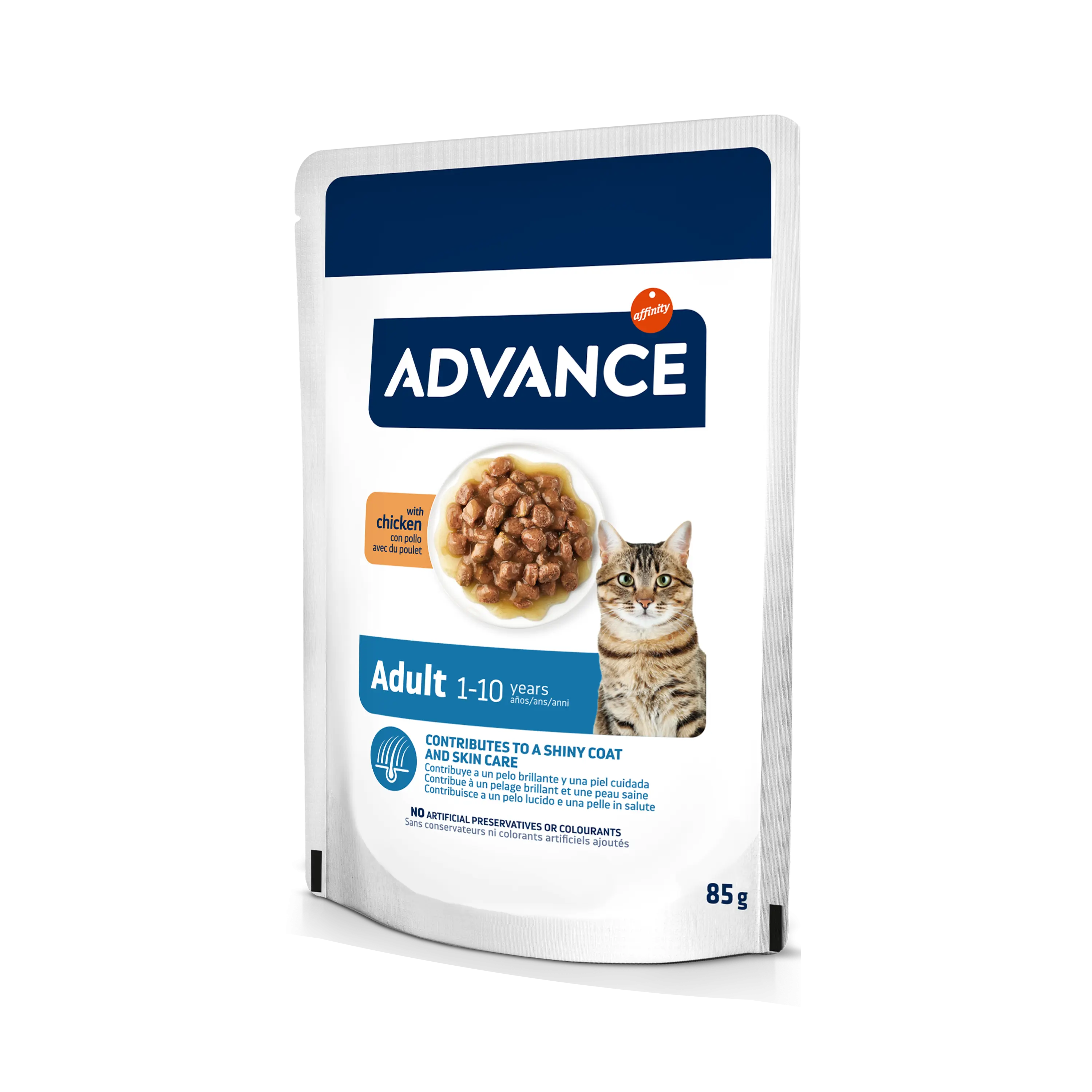 Advance Cat Wet Adult Pui, 85 g