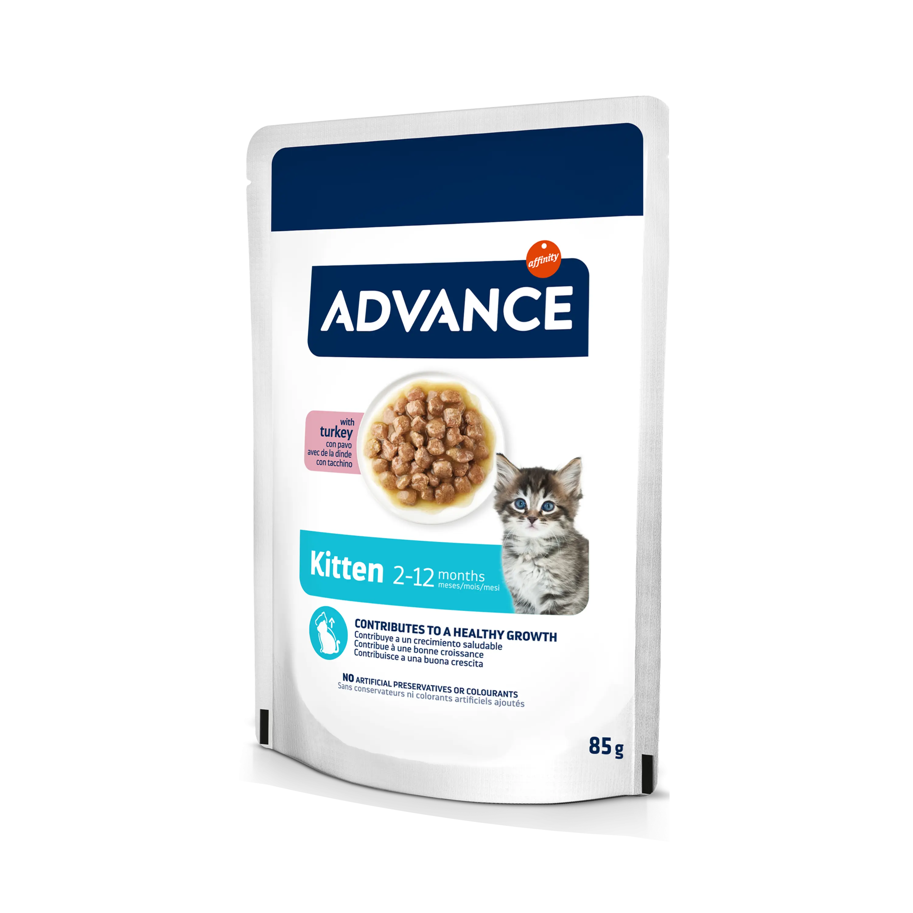 Advance Cat Wet Kitten Curcan, 85 g