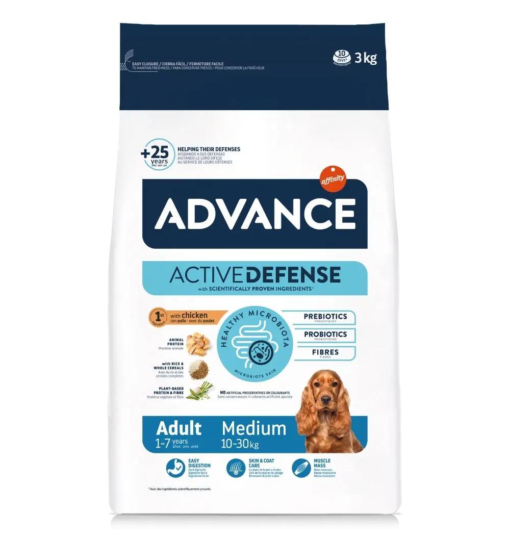 Advance Dog Medium Adult, 3 kg
