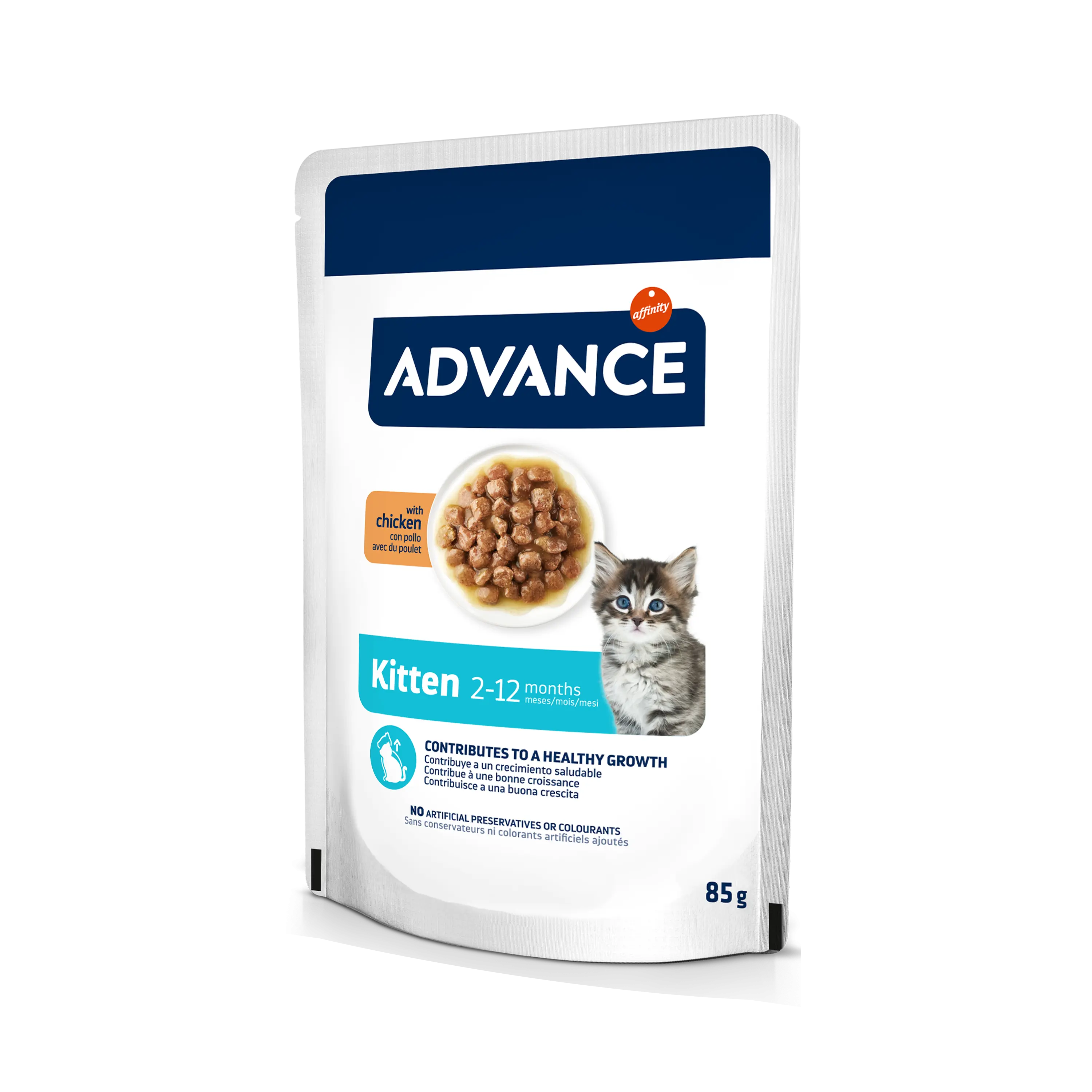 Advance Cat Wet Kitten Pui, 85 g