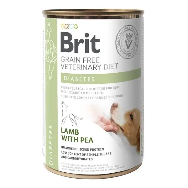 Brit Grain Free Veterinary Diets Dog Diabetes, 400 g