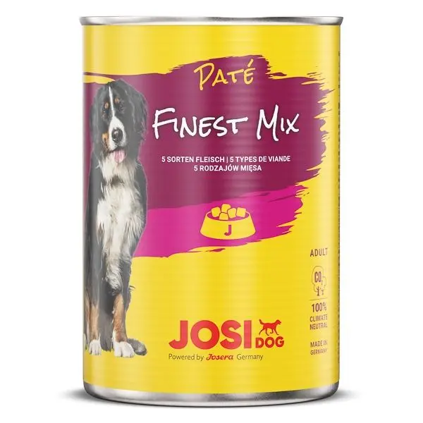 JosiDog Pate Finest Mix, 12x400 g