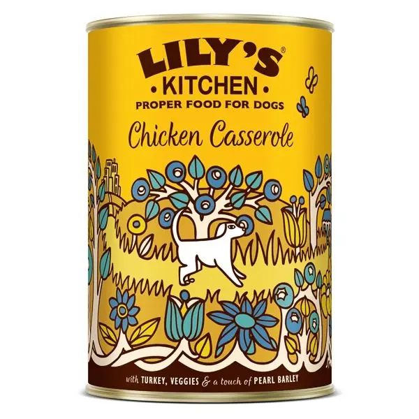 Lily's Kitchen For Dogs Chicken & Turkey Casserole, 400 g