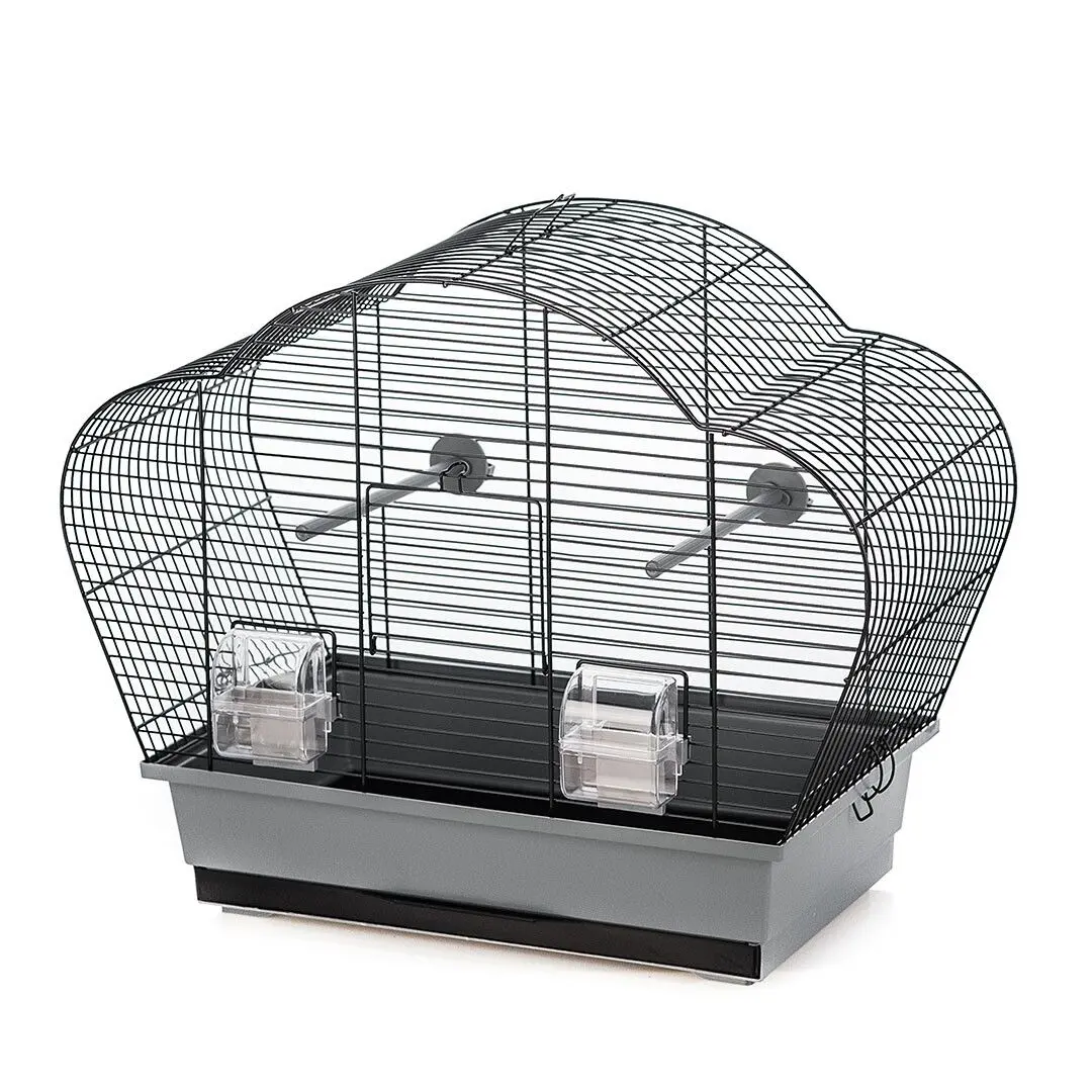 Colivie Beta, 56.5x28x44.5 cm, Gri/ Negru, 493/120