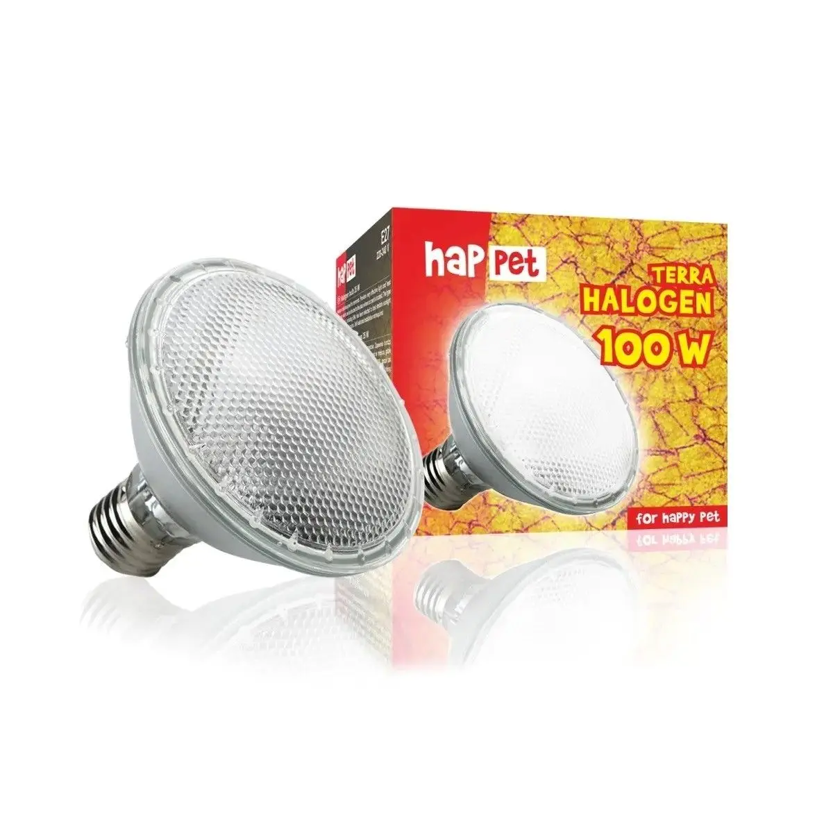 Happet, Bec cu Halogen pentru Terariu, 100W, 9 cm