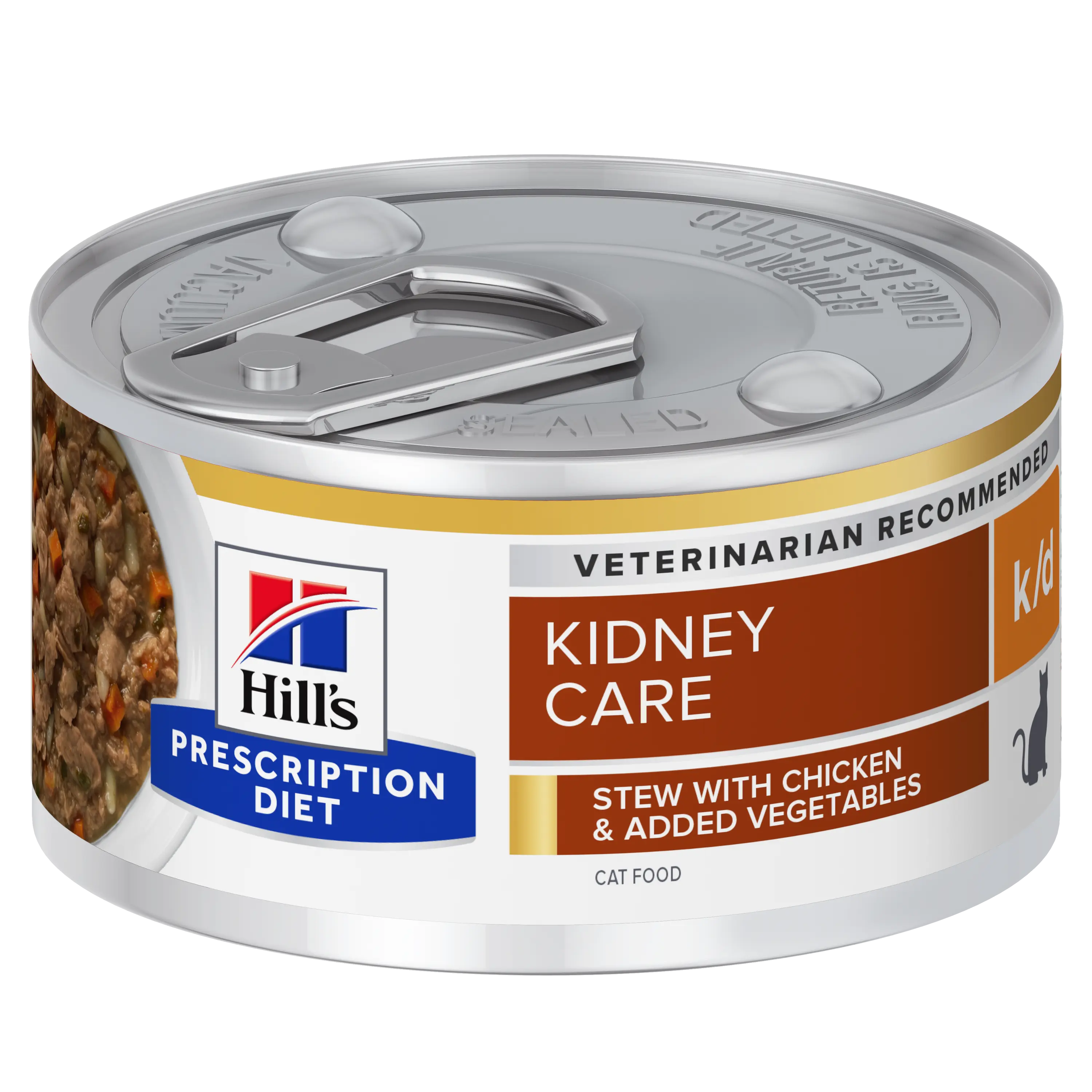 Hill's Prescription Diet Feline Kidney Care Stew Chicken & Vegetables, 82 g