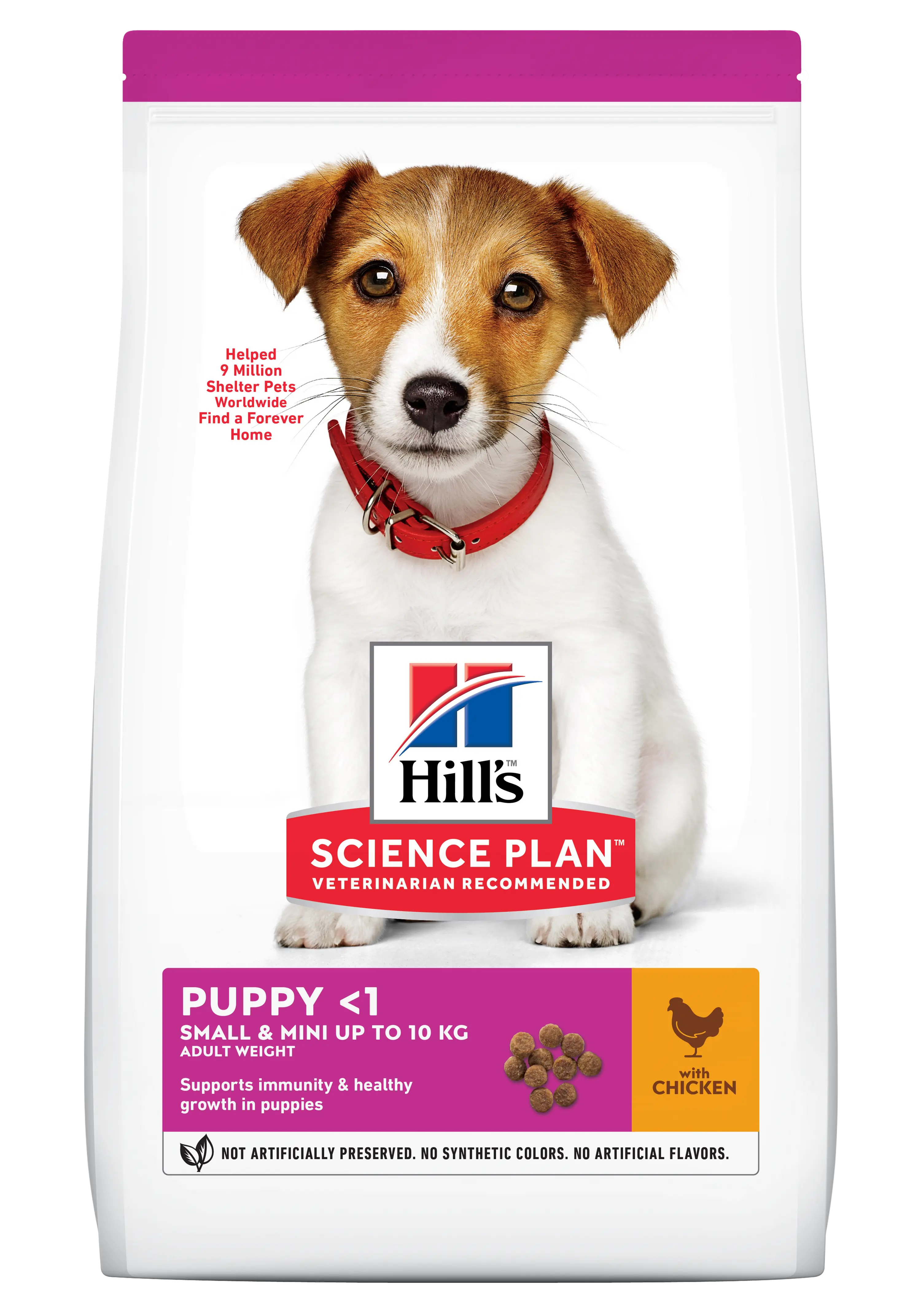 Hrana uscata caini, Hill's Science Plan Canine Puppy Small and Mini Chicken, 1.5 kg