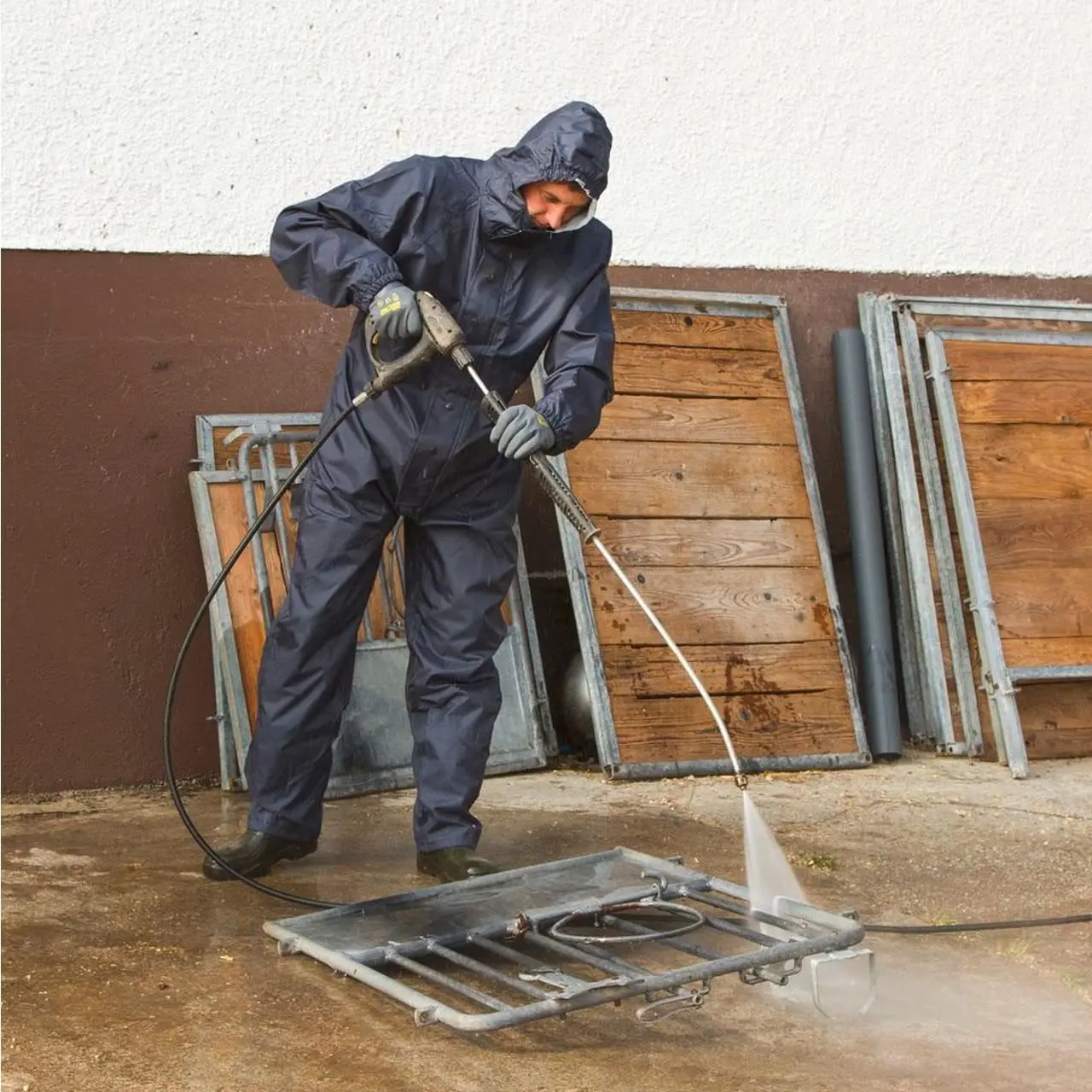 Salopeta Overall pentru Spalari si Dezinfectii, L, Albert Kerbl