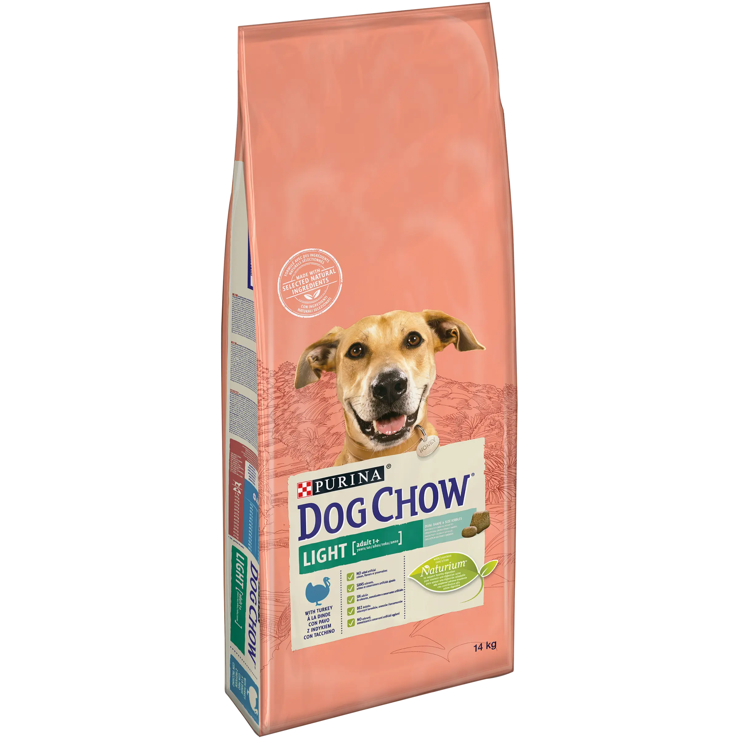 DOG CHOW LIGHT, Curcan, 14 kg