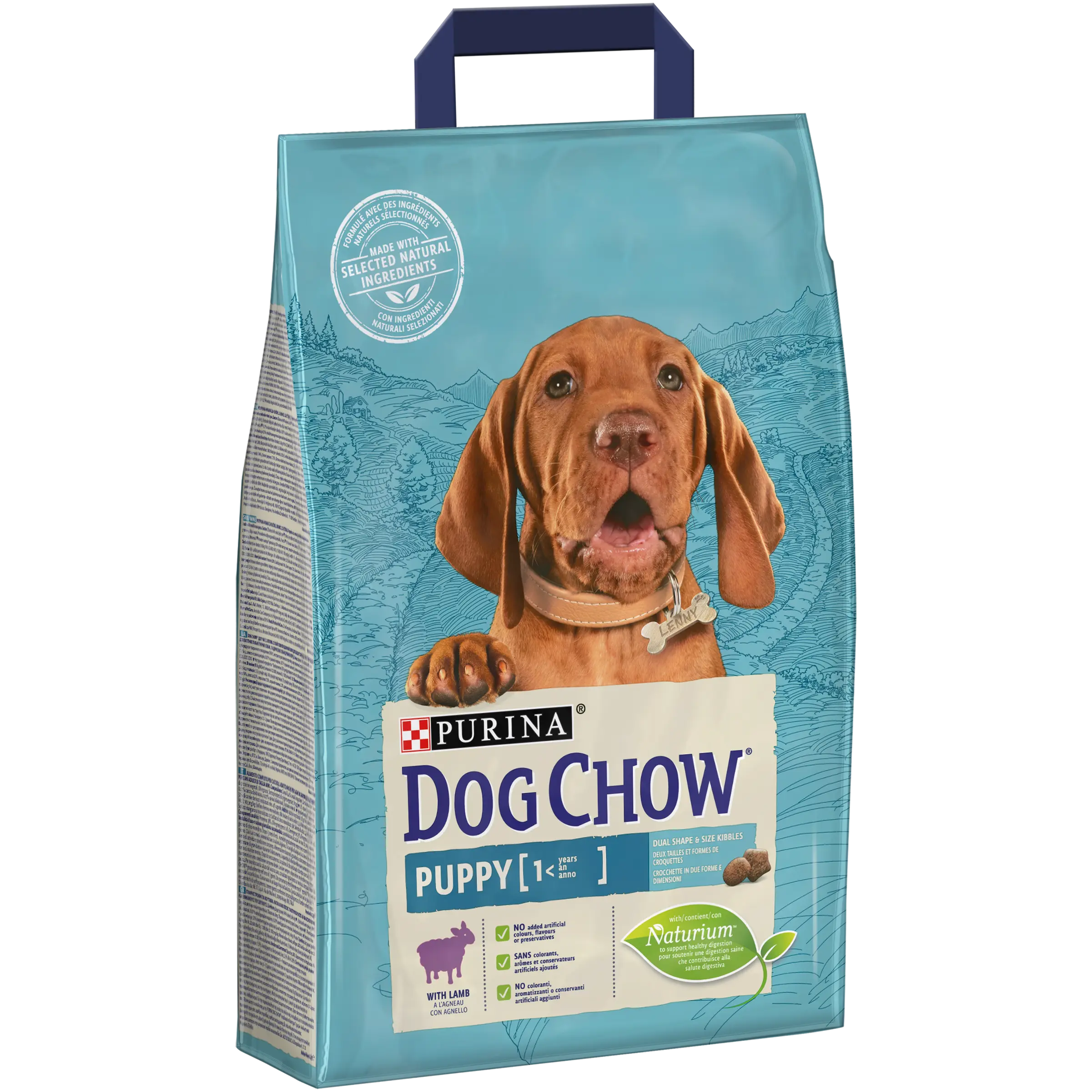 DOG CHOW Puppy, Miel, 2.5 kg