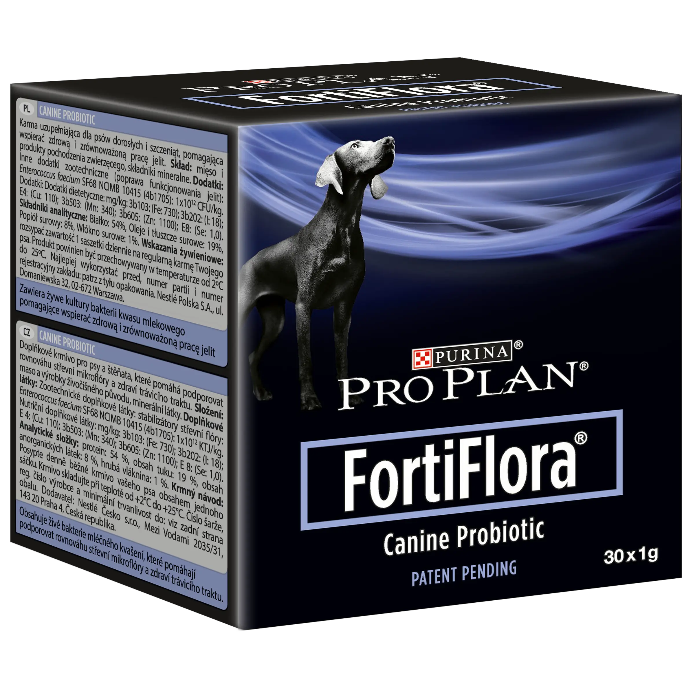 Purina Pro Plan Veterinary Diets Fortiflora Canine, 30 x 1 g