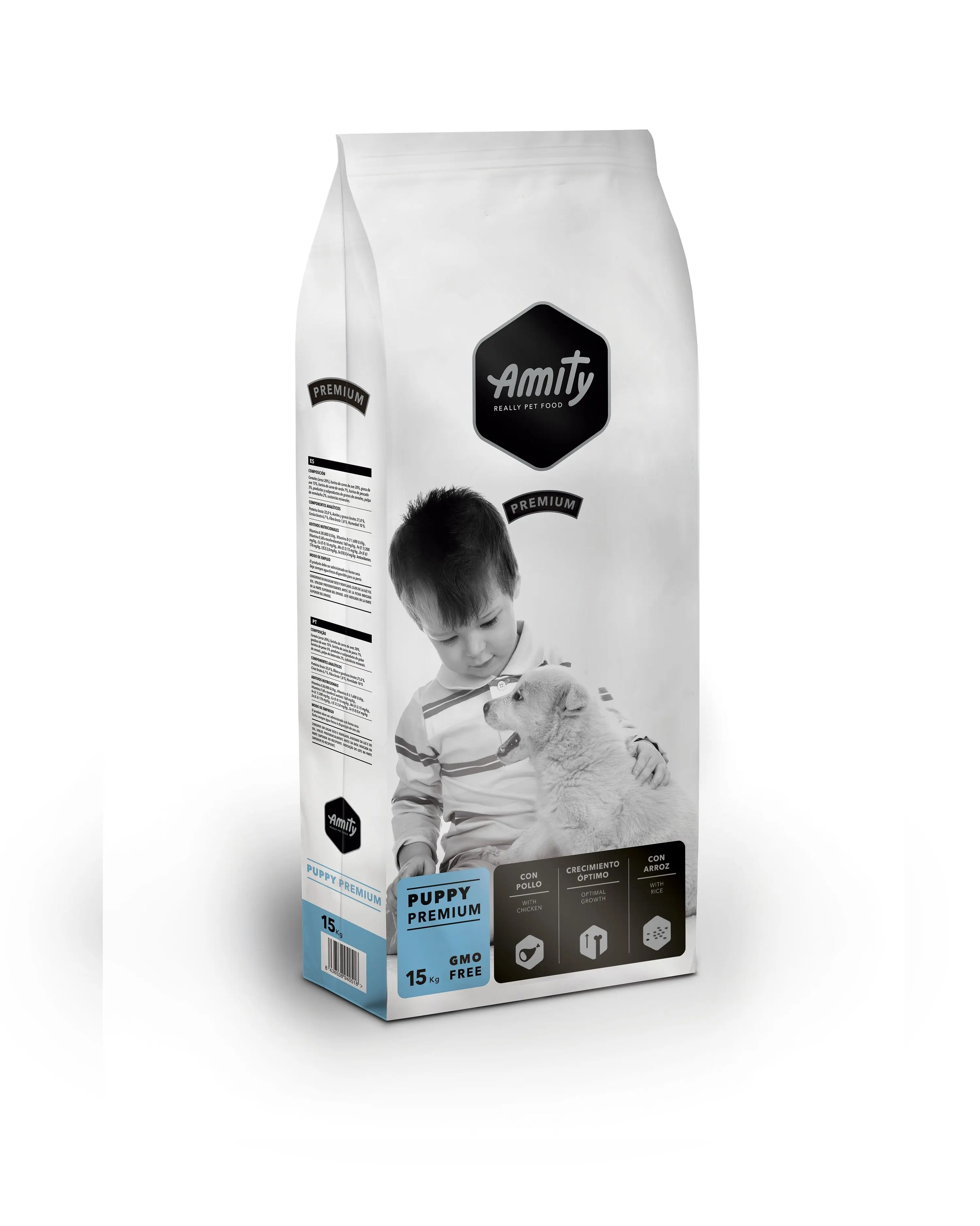 Hrana Uscata Caini, Amity Premium Puppy, 15 kg