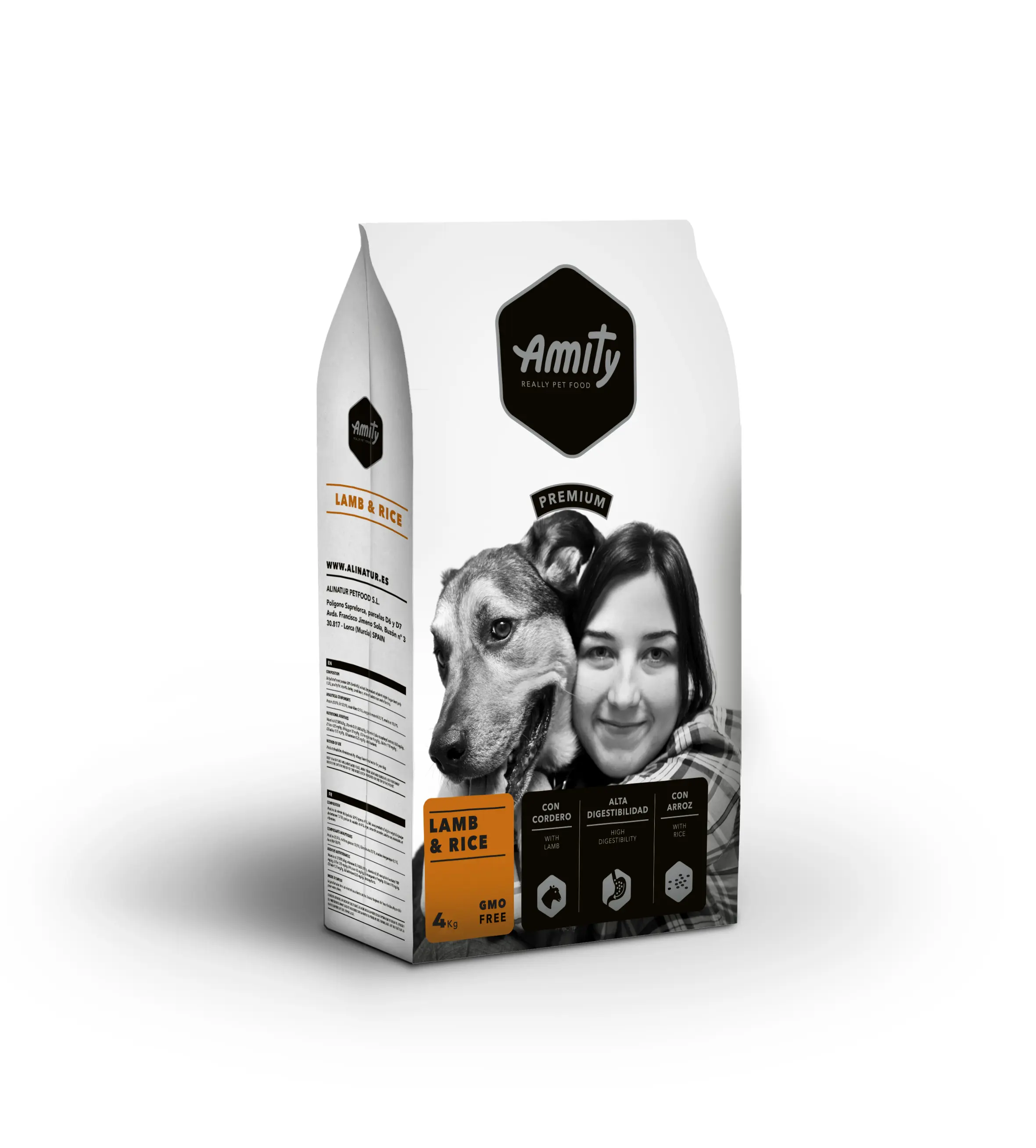 Hrana Uscata Caini, Amity Premium Adult Miel si Orez, 4 kg