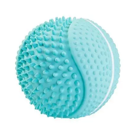 KidDog Jucarie Caini, HipHop, Minge Arici cu Sunet, Latex, 8 cm, Albastru