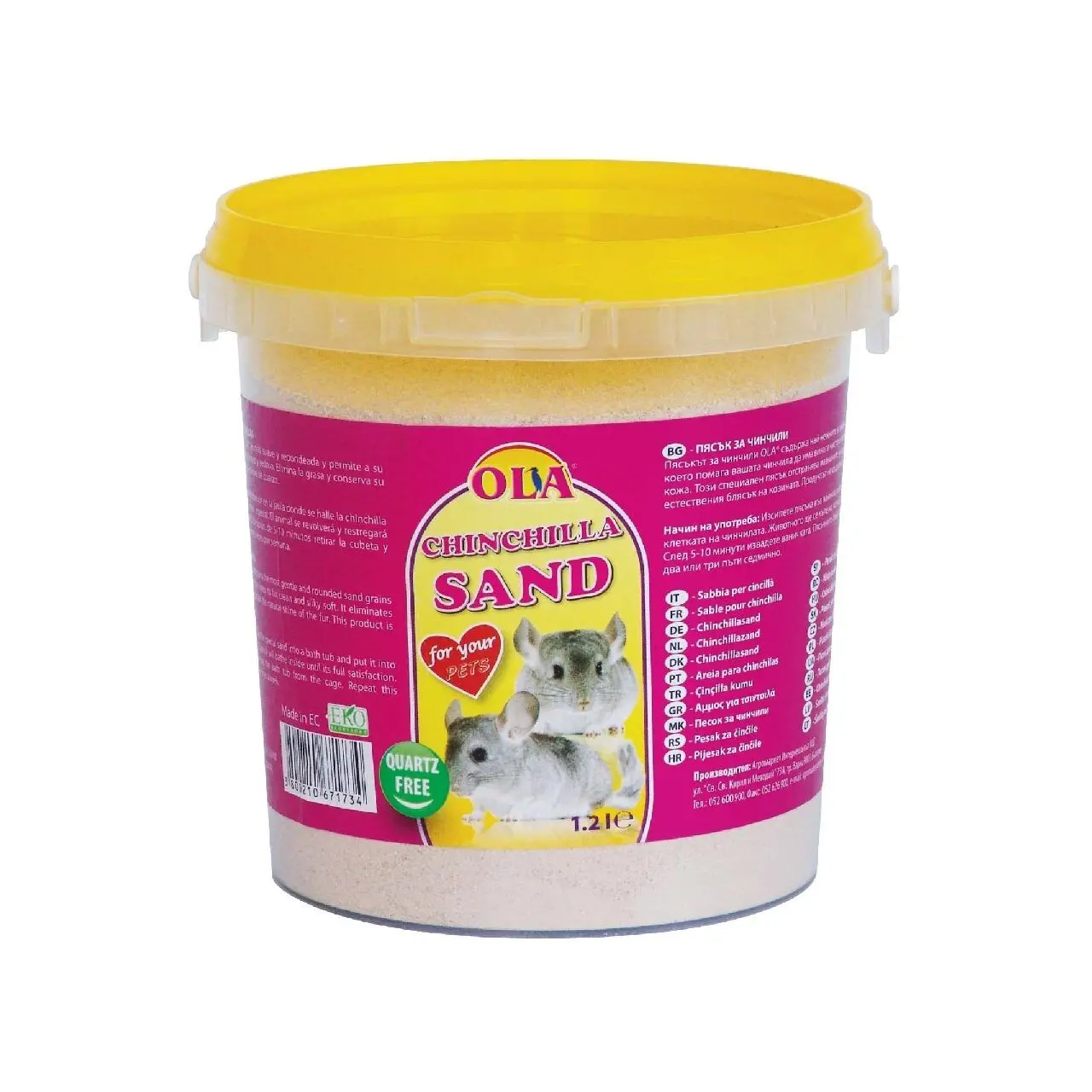 OLA Nisip Chincilla, 1.2 L