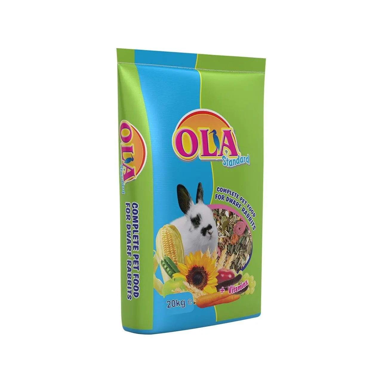 Hrana completa OLA pentru Iepuri Pitici, 20 kg