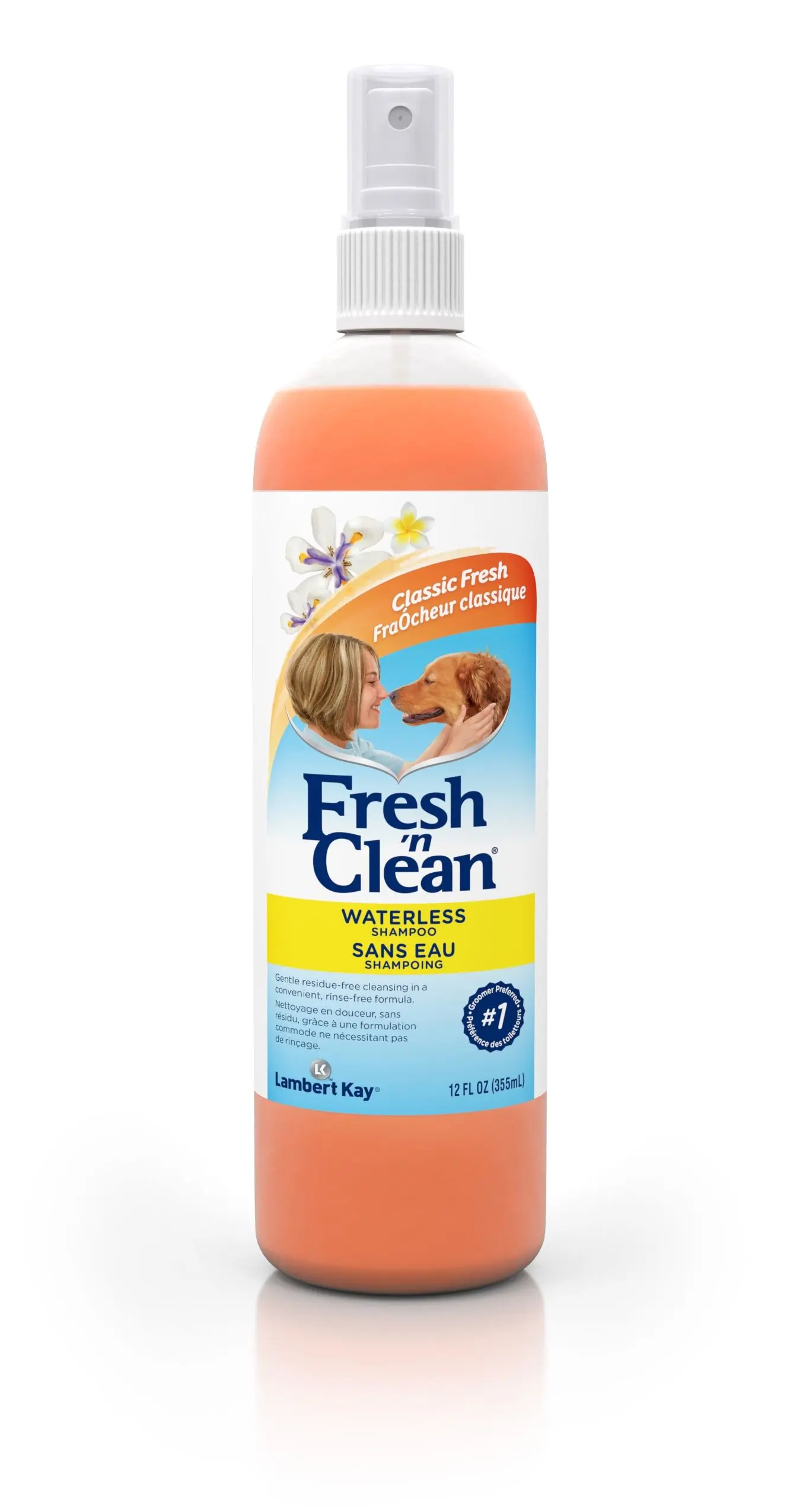 Fresh'n Clean Sampon Spray Waterless, 355 ml