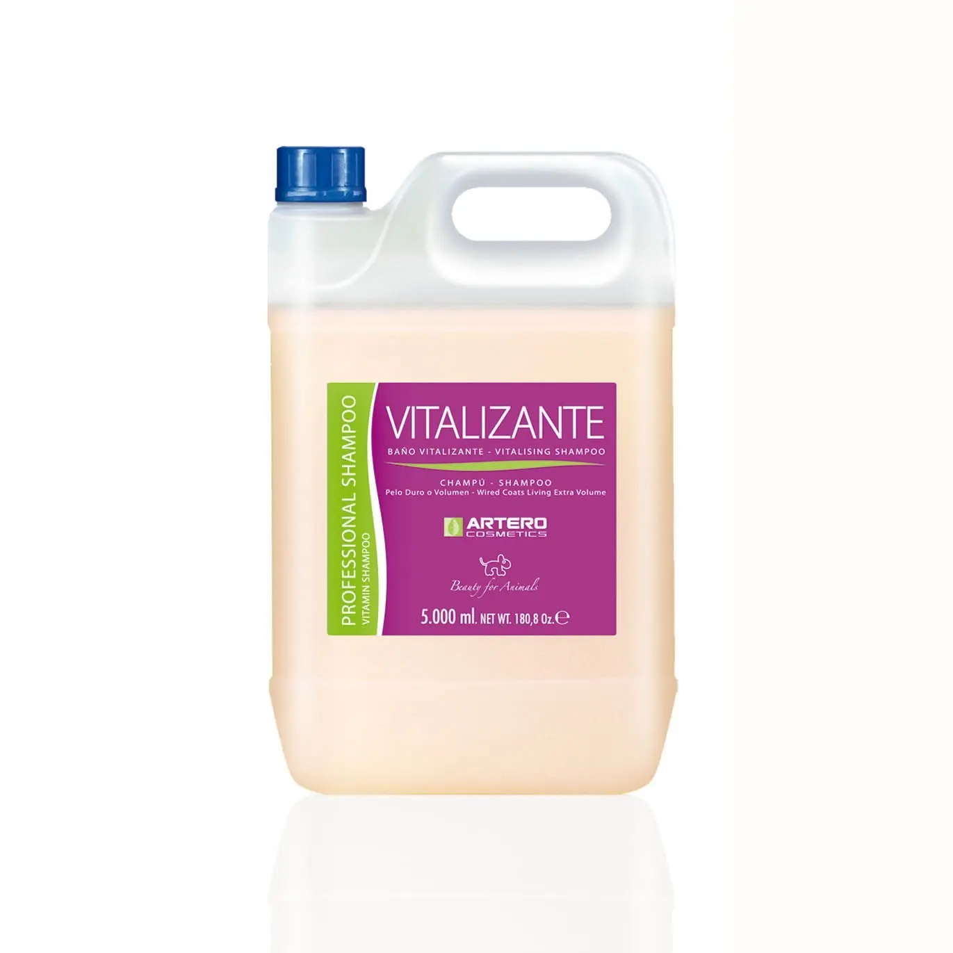 Sampon concentrat Artero Vitalizant - blana scurta, blana sarmoasa sau volum - 5 L