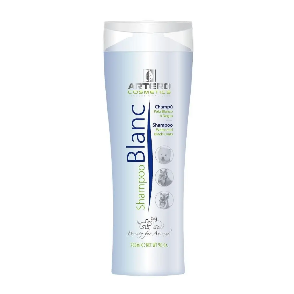 Sampon concentrat Artero Blanc - blana alba, neagra sau gri - 250 ml