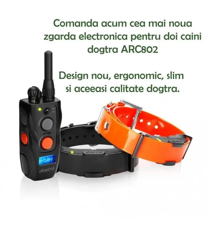 Zgarda electronica Dogtra ARC 800 - 2 caini