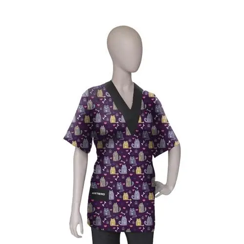 Camasa Purple ARTERO Fashion Professional Line - XXL