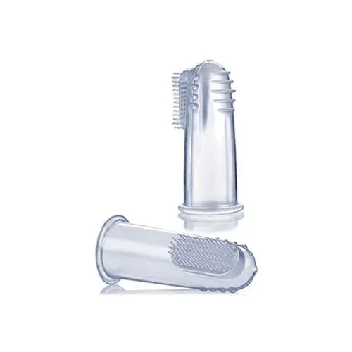Set 2 periute degetar pentru dinti din silicon