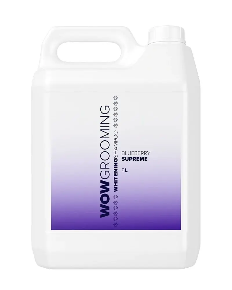 Sampon Wow Grooming pentru blana alba 1:20 - 5 L
