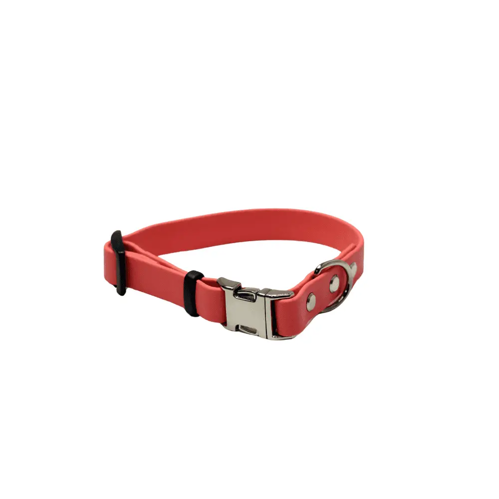 Zgarda Quick Release BioThane S Pupster - Coral