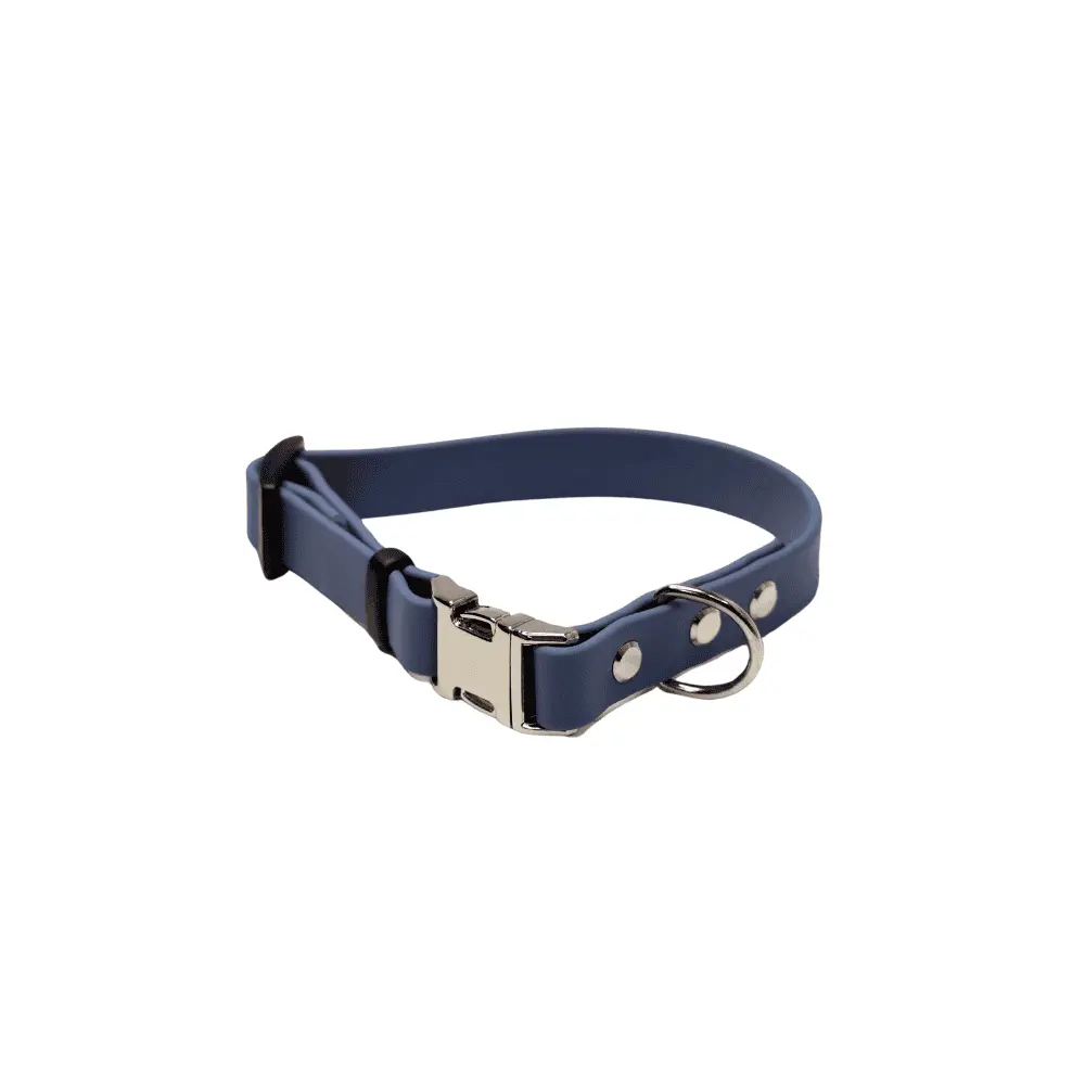 Zgarda Quick Release BioThane S Pupster - Petrol Blue