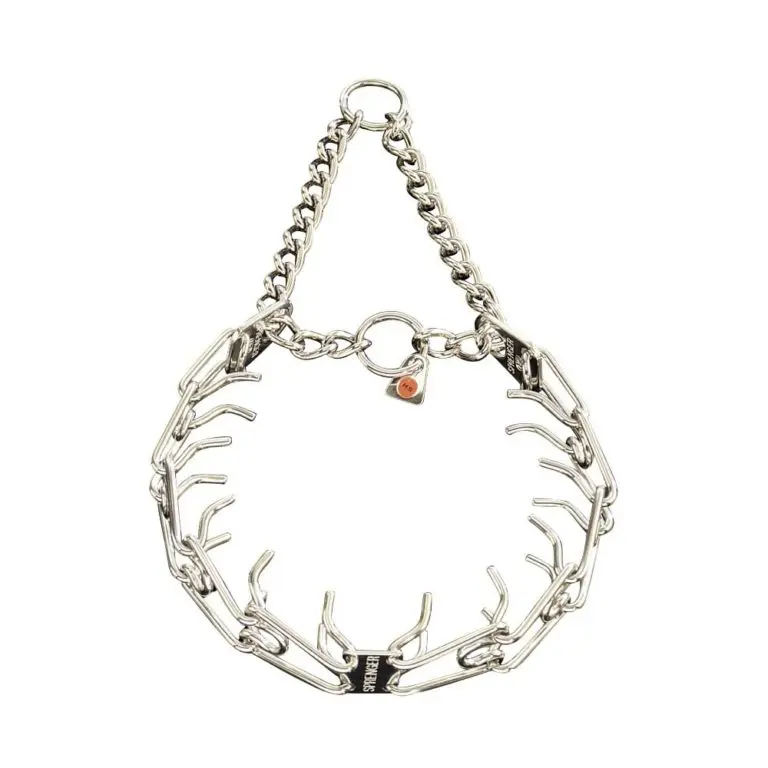 Zgarda otel inoxidabil pentru dresaj Sprenger - 63 cm - 4 mm