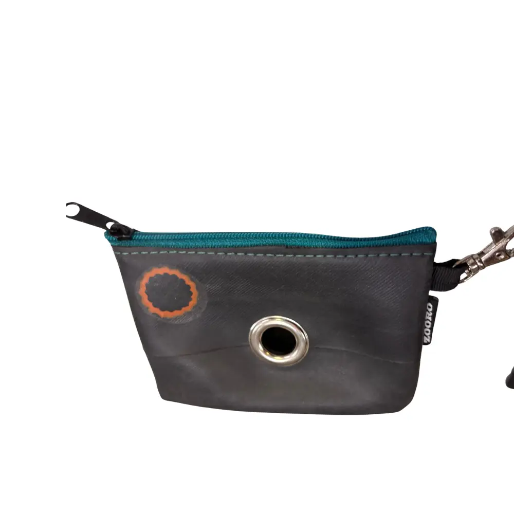 Accesoriu din camera de bicicleta reciclata - ZOORO Zero Waste - Albastru