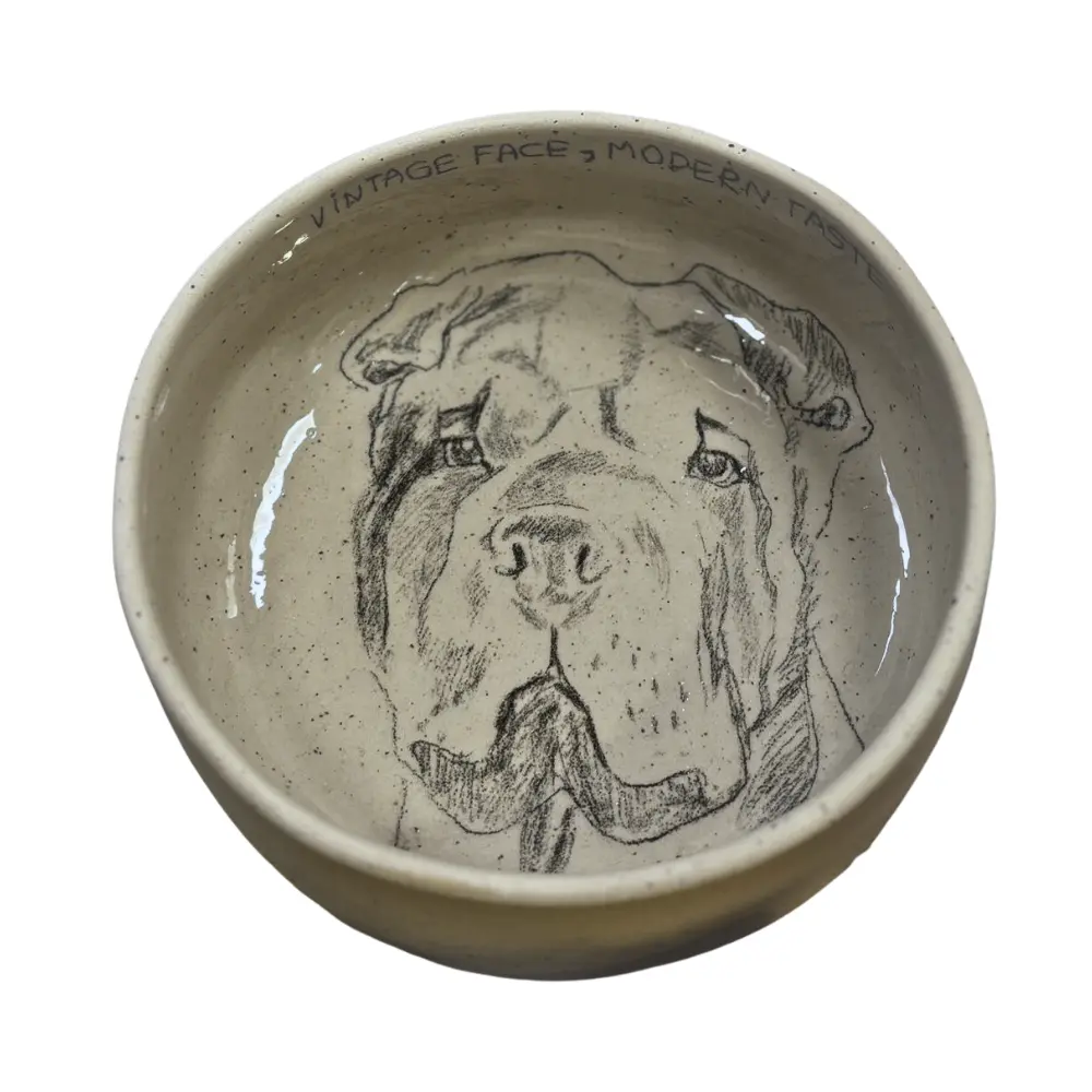 Bol ceramic Hand-Made - Shar Pei