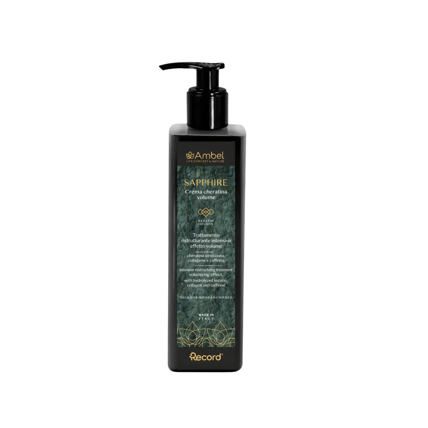 Saphire Crema Volum cu Cheratina Ambel - 200 ml