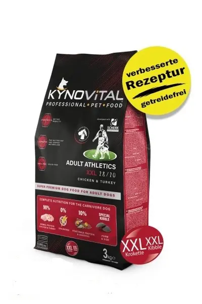 Kynovital ADULT XXL Athletics 28/20 3 kg - Image 3