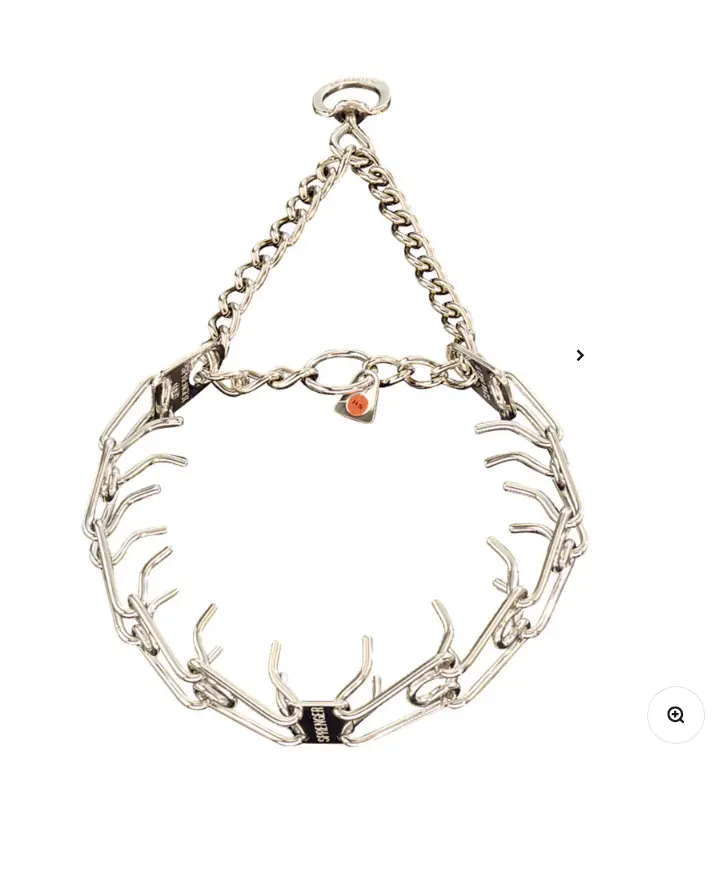 Zgarda dresaj Inox 3.2mm/57cm